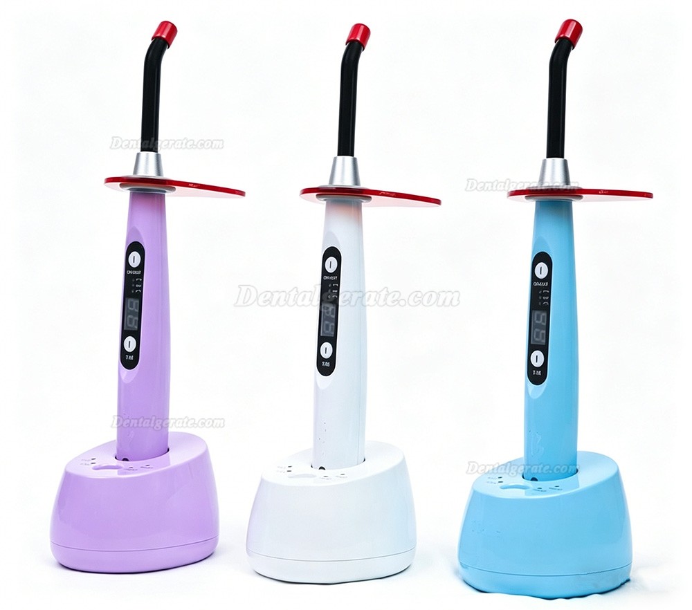 Mecco Q5 LED-Polymerisationslampe Dental (max. 1600 mW/cm&sup2;) mit integriertem Radiometer